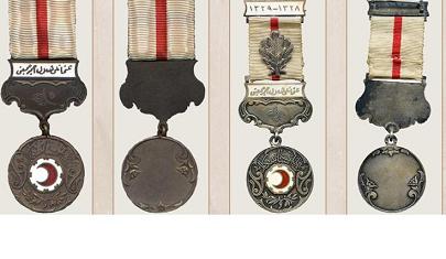 Turecko, stříbrná a bronzová medaile.JPG